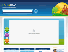 Tablet Screenshot of lohjaopas.com